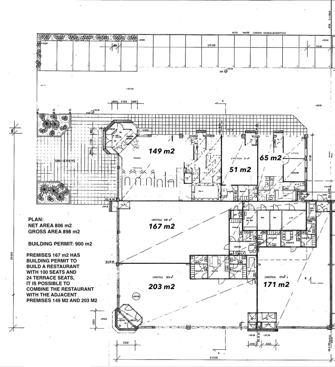 Магазин в Пиексямяки, Финляндия, 900 м² - фото 4
