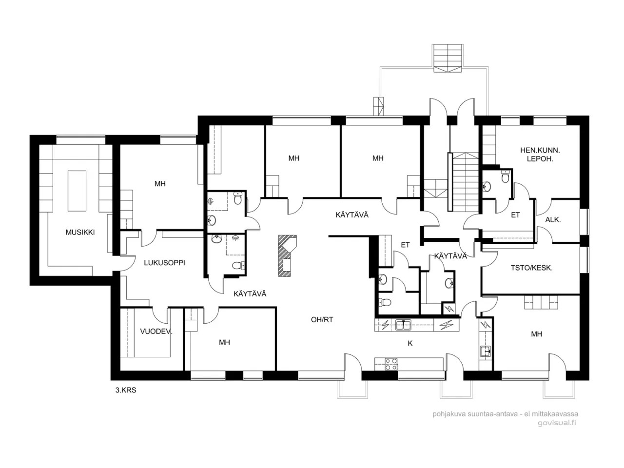 Дом в Каяани, Финляндия, 429 м² - фото 4