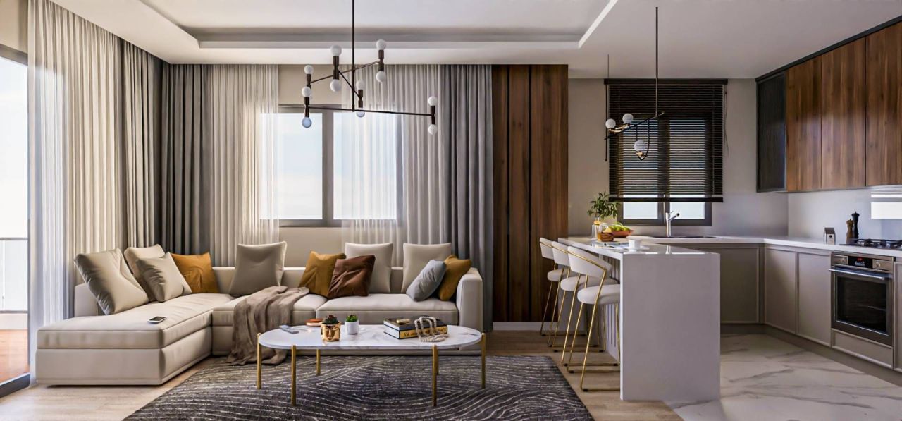 Квартира в Мерсине, Турция, 64 м² - фото 1