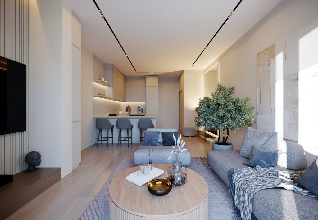 Апартаменты в Ларнаке, Кипр, 105 м² - фото 14