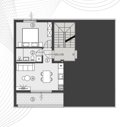 Квартира в Пуле, Хорватия, 46 м² - фото 10