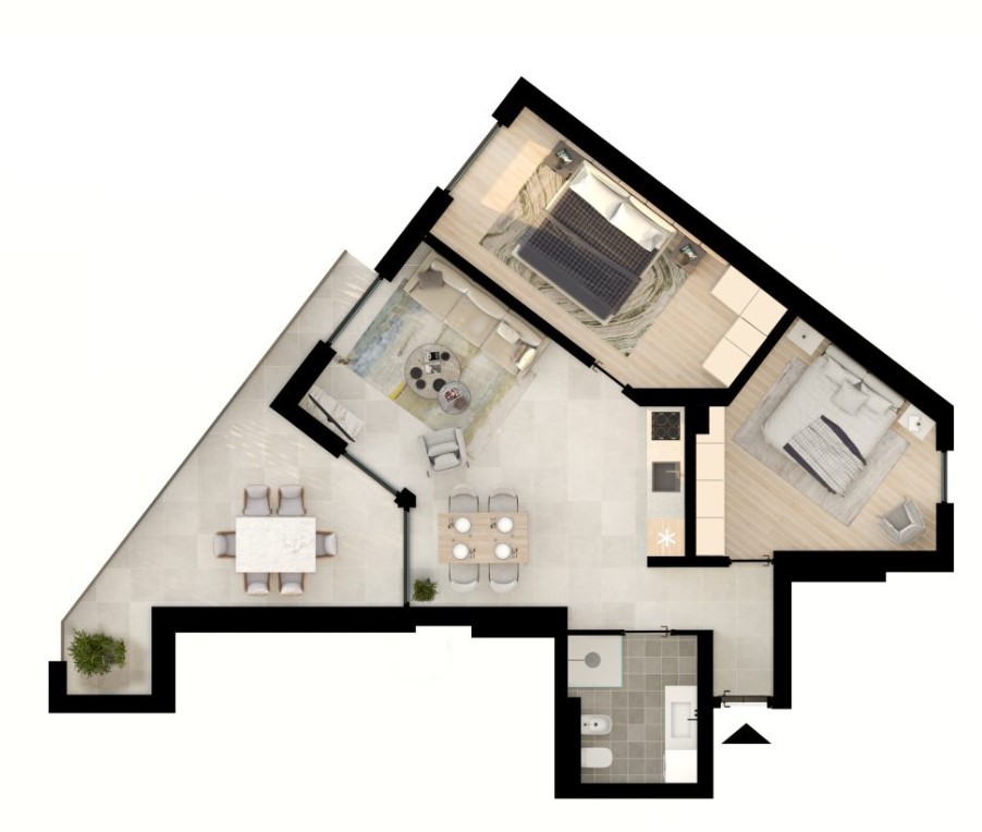 Квартира в Умаге, Хорватия, 86.6 м² - фото 11