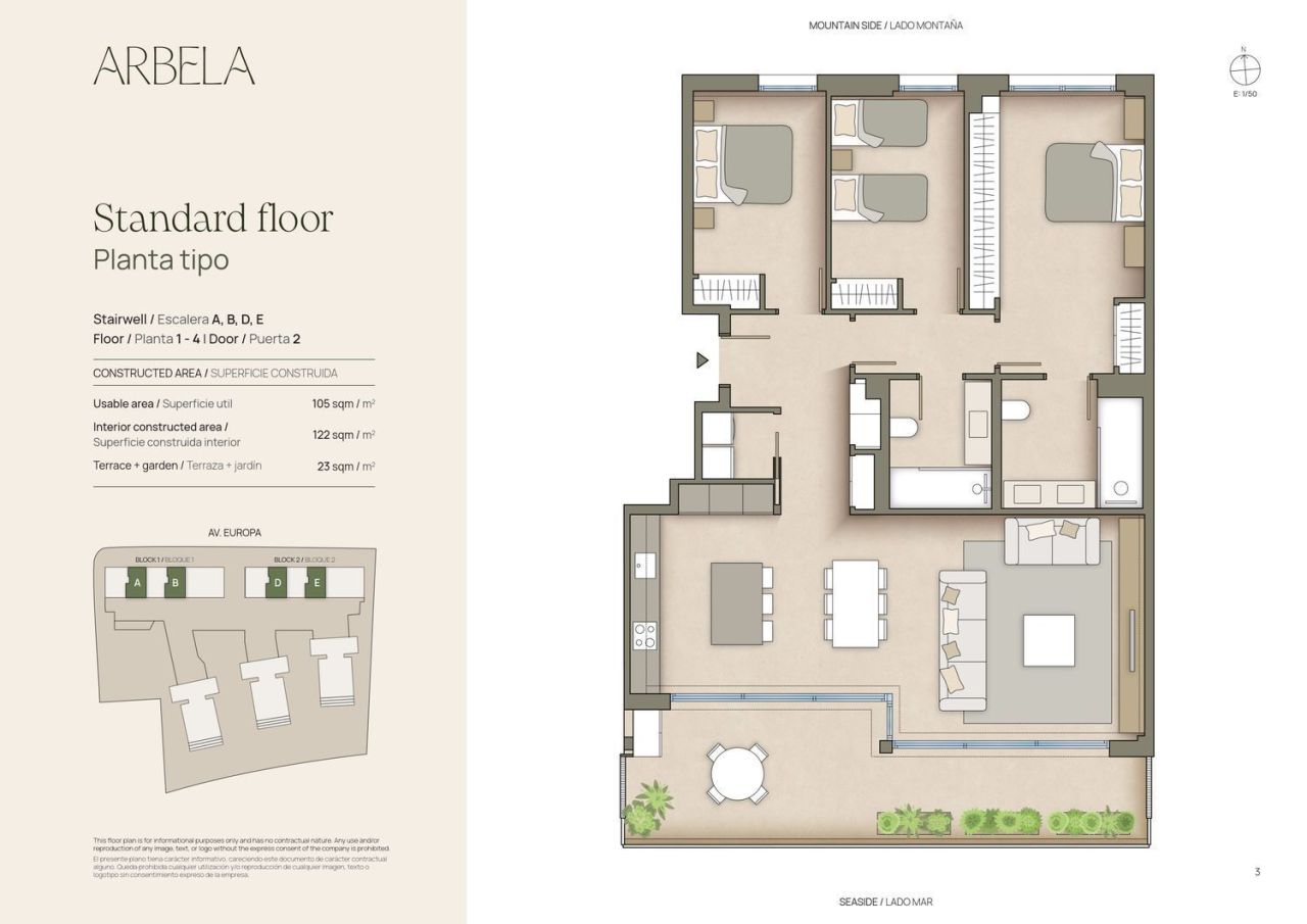 Квартира в Барселоне, Испания, 122 м² - фото 2