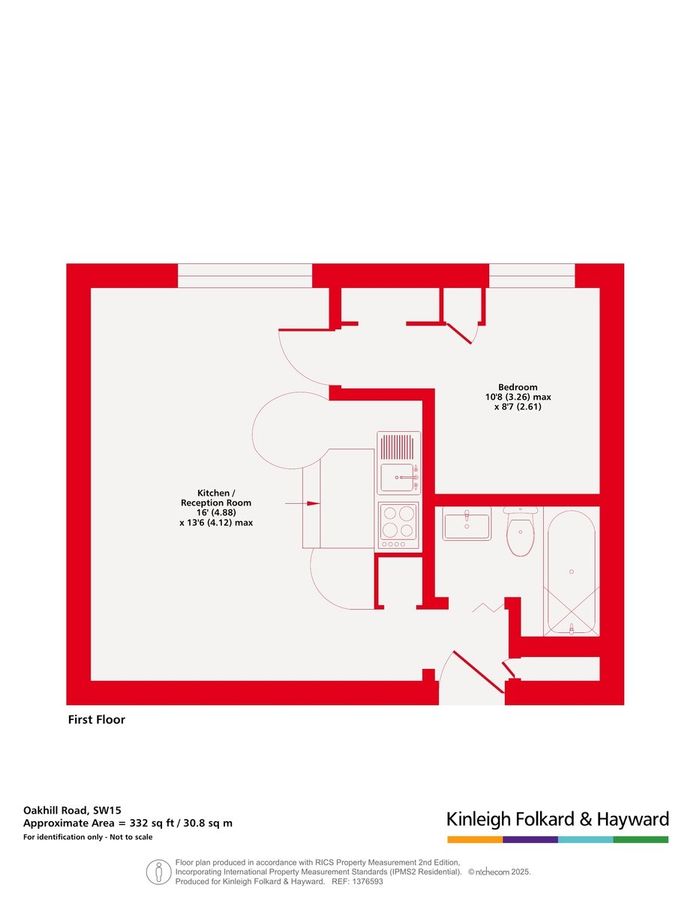 Квартира в Лондоне, Великобритания, 31 м² - фото 9