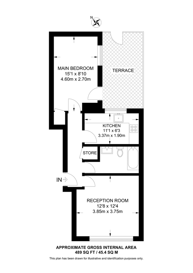 Квартира в Лондоне, Великобритания, 45 м² - фото 10