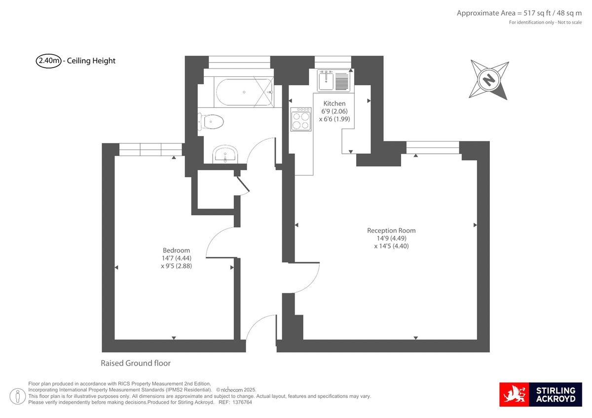Квартира в Лондоне, Великобритания, 48 м² - фото 15