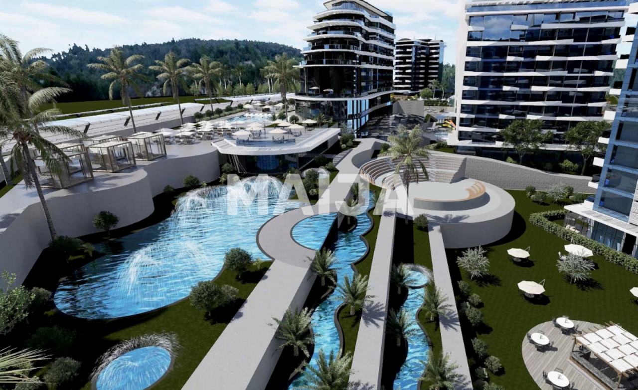 Апартаменты в Алании, Турция, 50 м² - фото 17