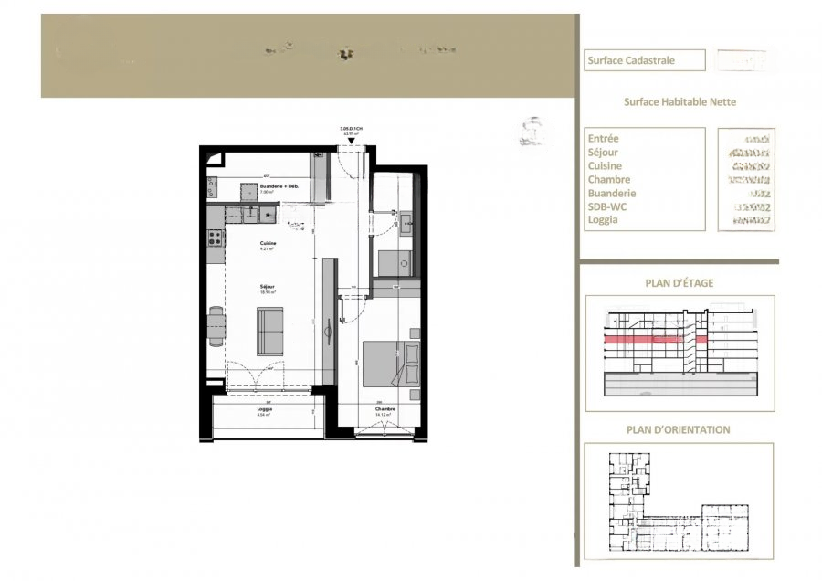 Квартира в Люксембурге, Люксембург, 64 м² - фото 4