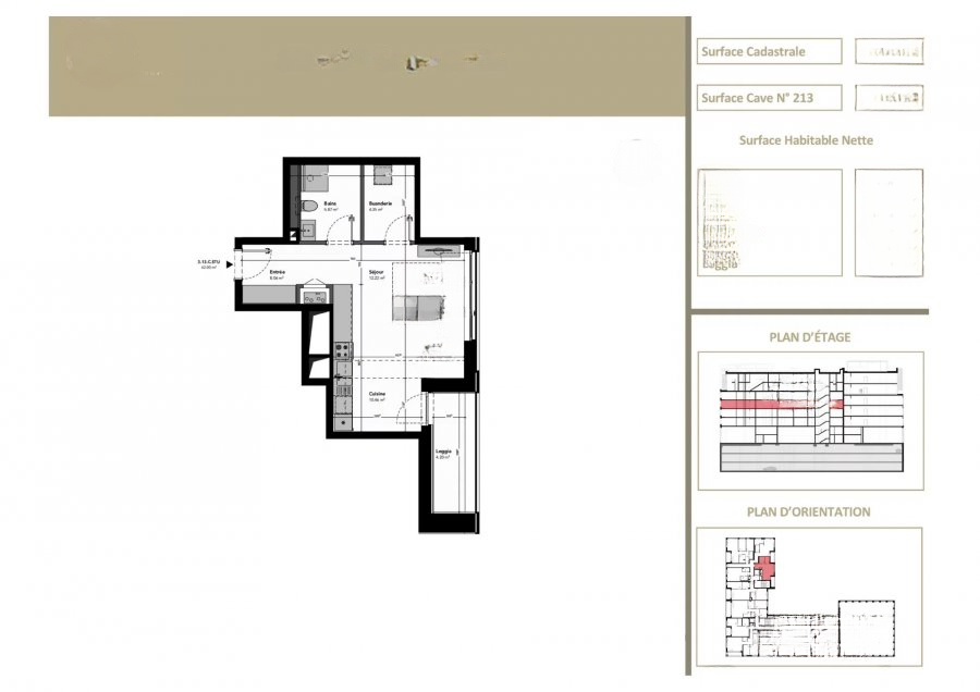 Квартира в Люксембурге, Люксембург, 42 м² - фото 4