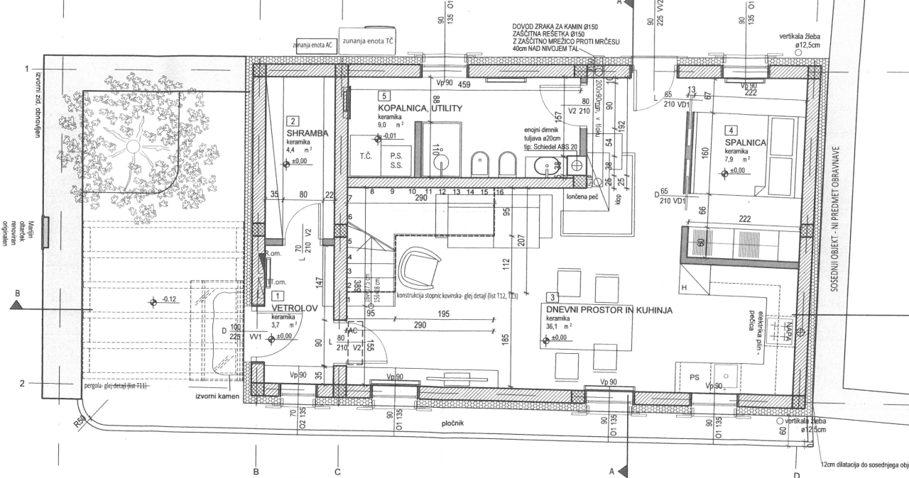 Дом в Козине, Словения, 157 м² - фото 14