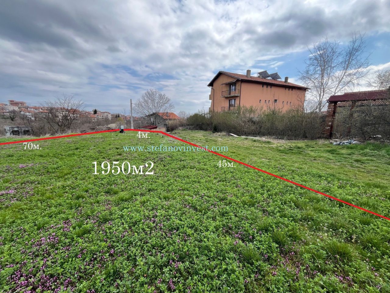 Земля в Бяле, Болгария, 1 950 м² - фото 2