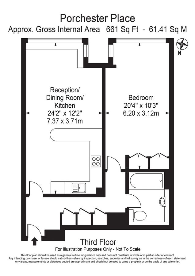 Квартира в Лондоне, Великобритания, 61 м² - фото 7