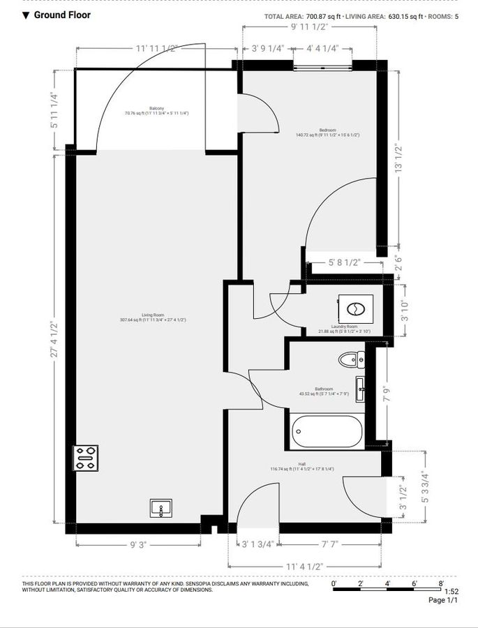 Квартира в Лондоне, Великобритания, 65 м² - фото 10