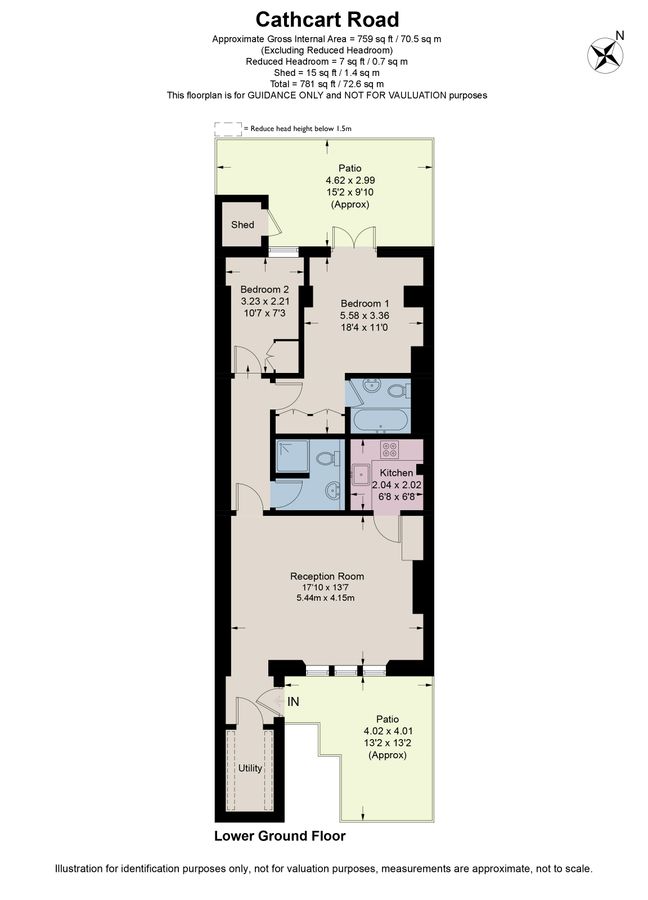 Квартира в Лондоне, Великобритания, 7 м² - фото 11