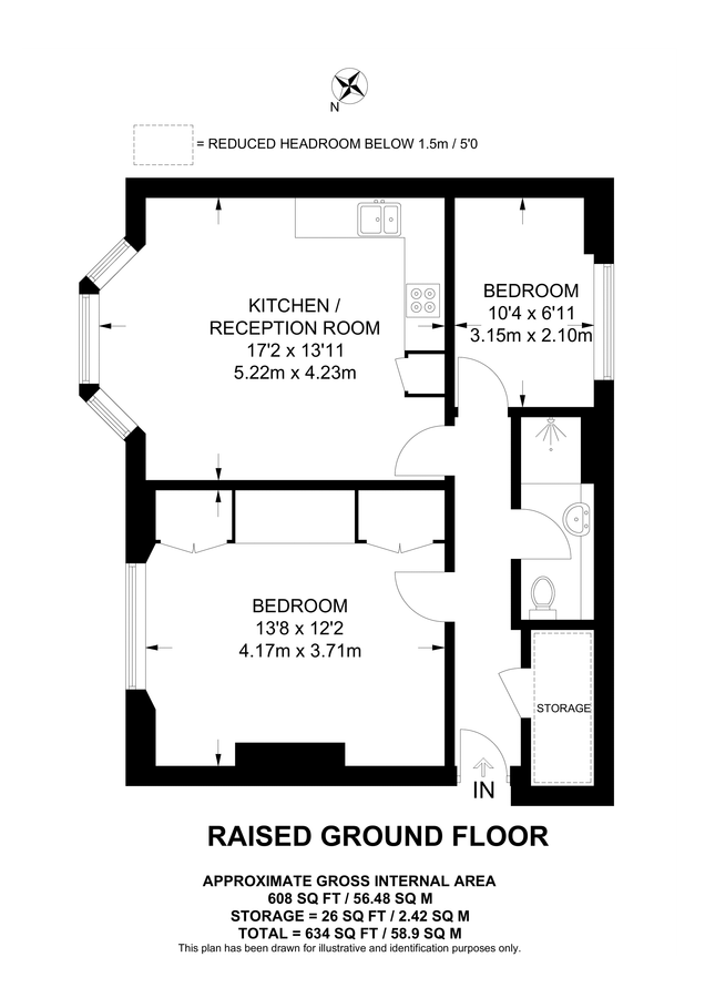 Квартира в Лондоне, Великобритания, 52 м² - фото 12