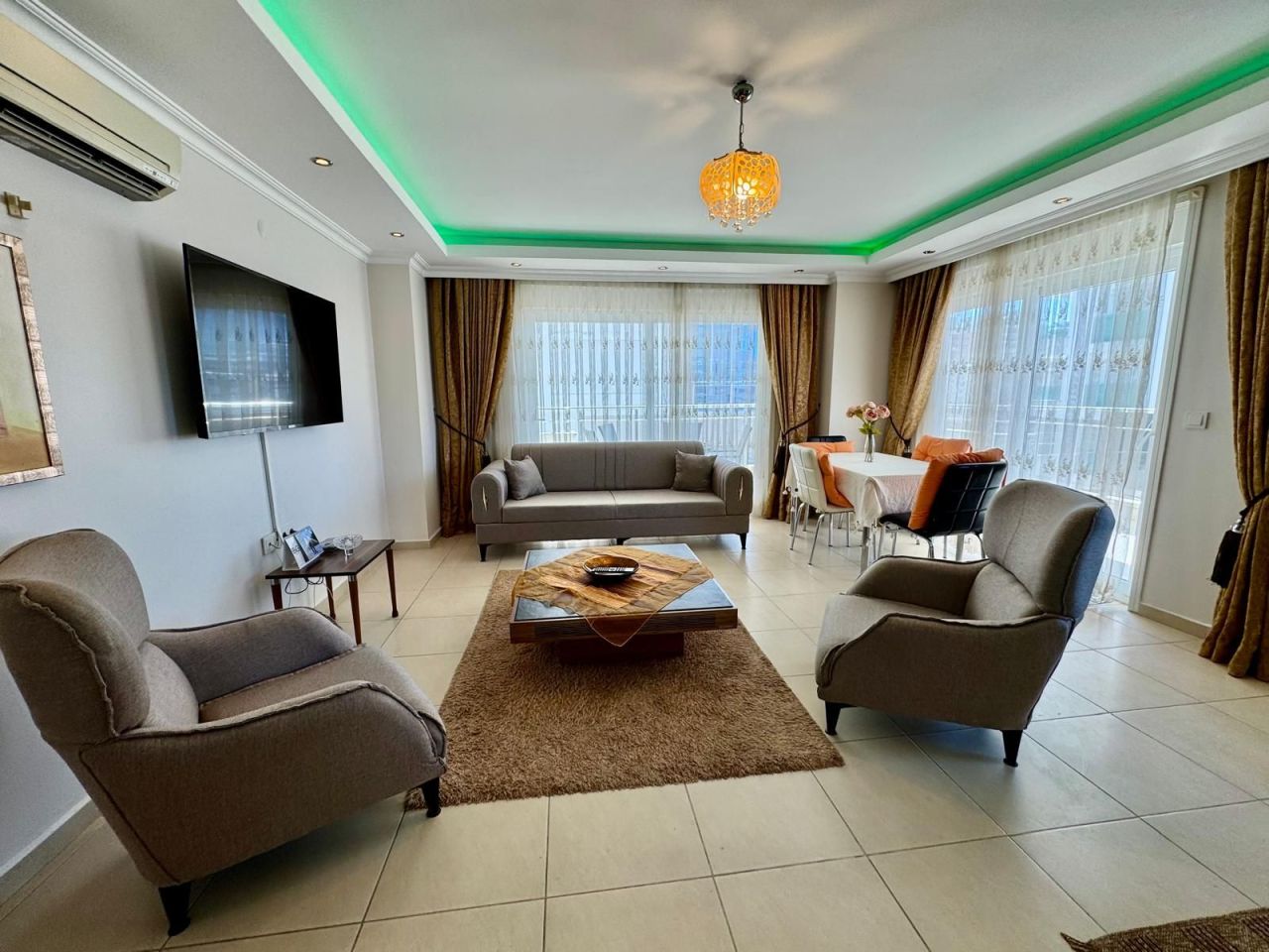 Апартаменты в Алании, Турция, 120 м² - фото 1