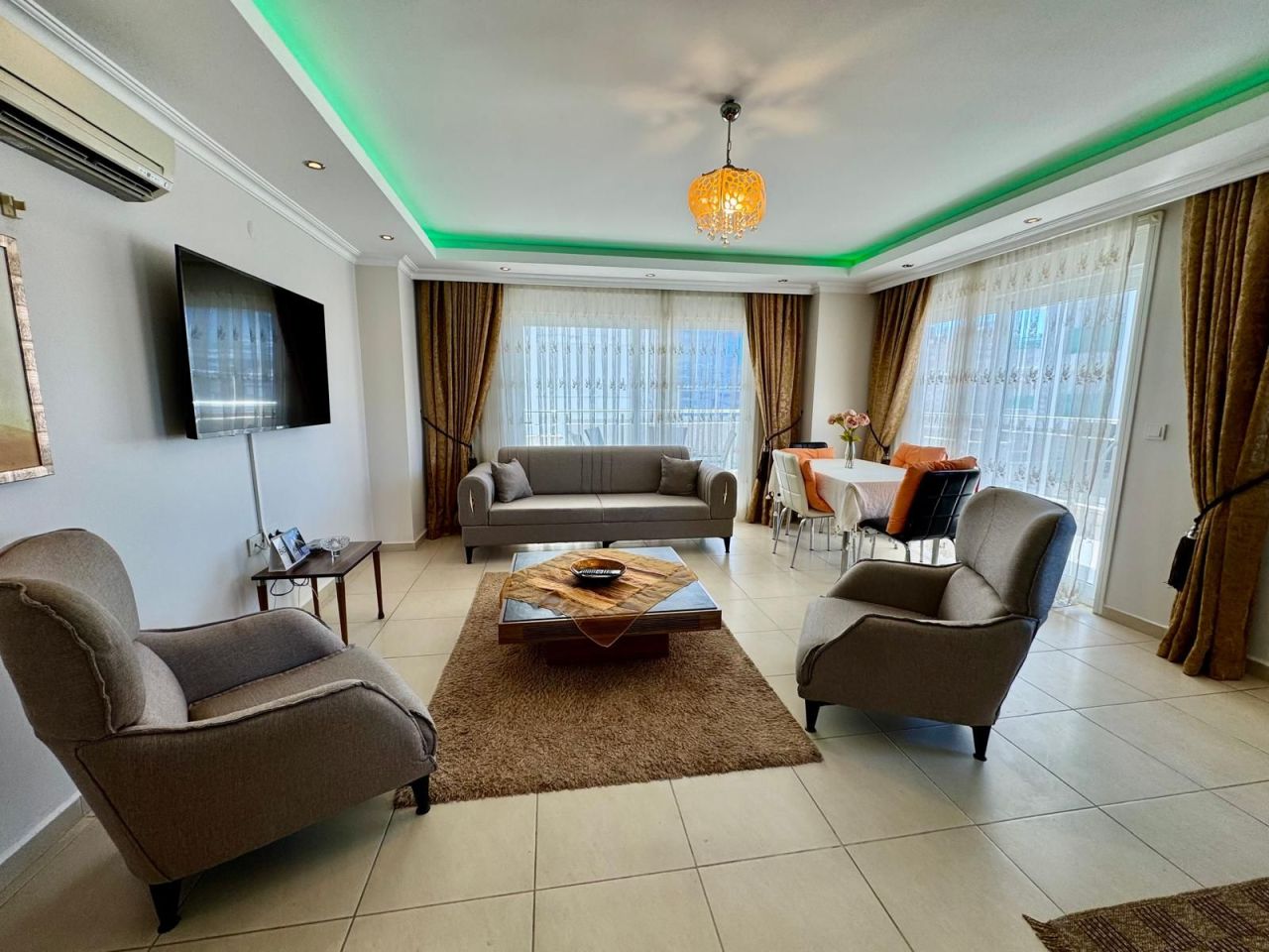 Апартаменты в Алании, Турция, 120 м² - фото 4