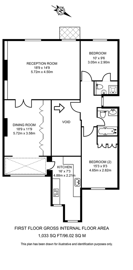 Квартира в Лондоне, Великобритания, 96 м² - фото 16