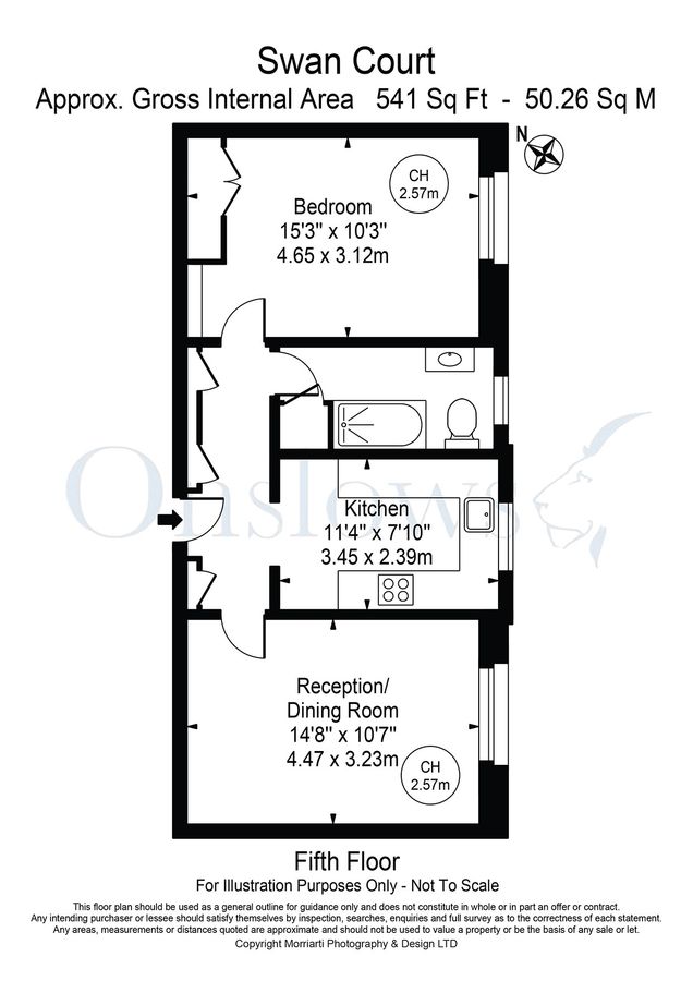 Квартира в Лондоне, Великобритания, 50 м² - фото 16