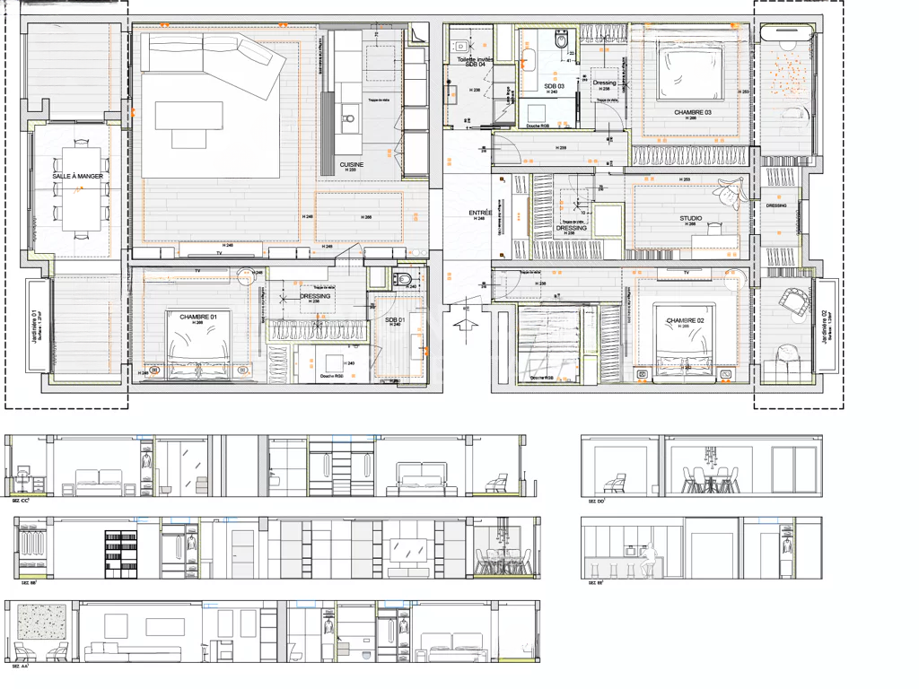 Квартира в Фонвьее, Монако, 237 м² - фото 18