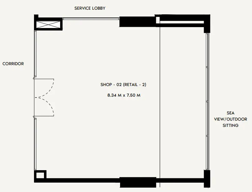 Коммерческая недвижимость в Дубае, ОАЭ, 81 м² - фото 3