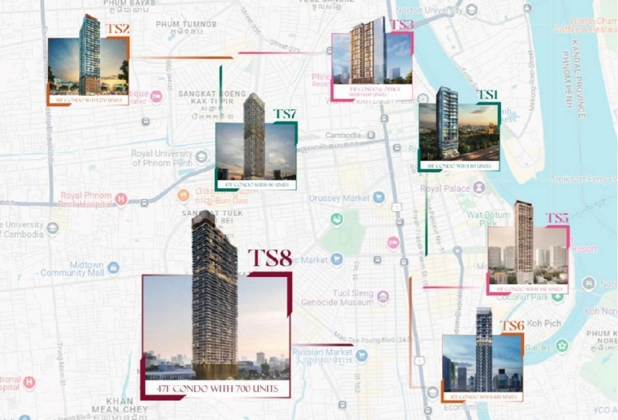 Пентхаус в Пномпене, Камбоджа, 112 м² - фото 3