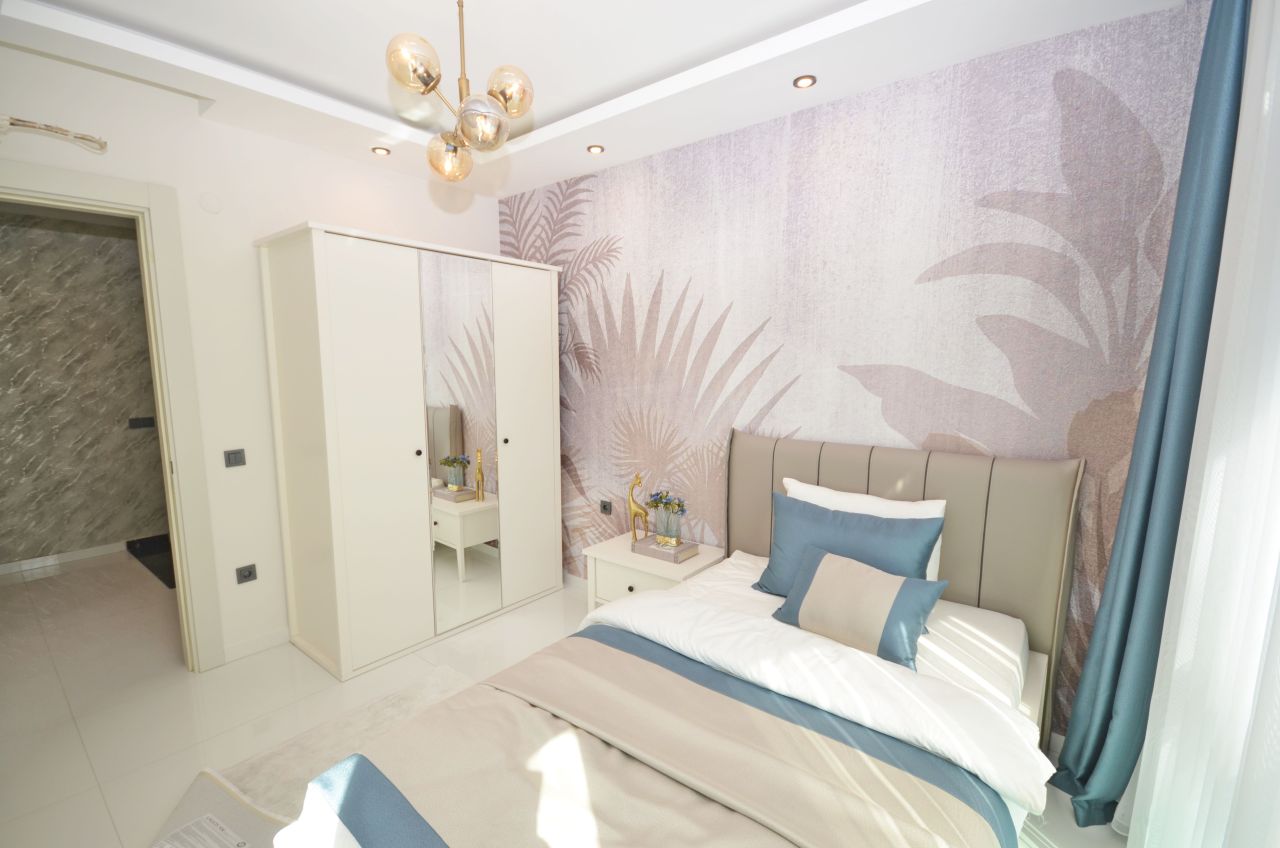 Апартаменты в Алании, Турция, 100 м² - фото 11