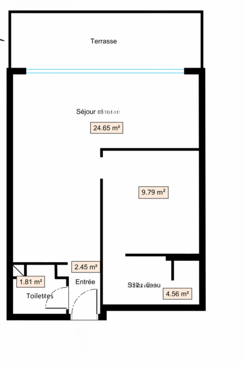 Квартира в Каннах, Франция, 43 м² - фото 6