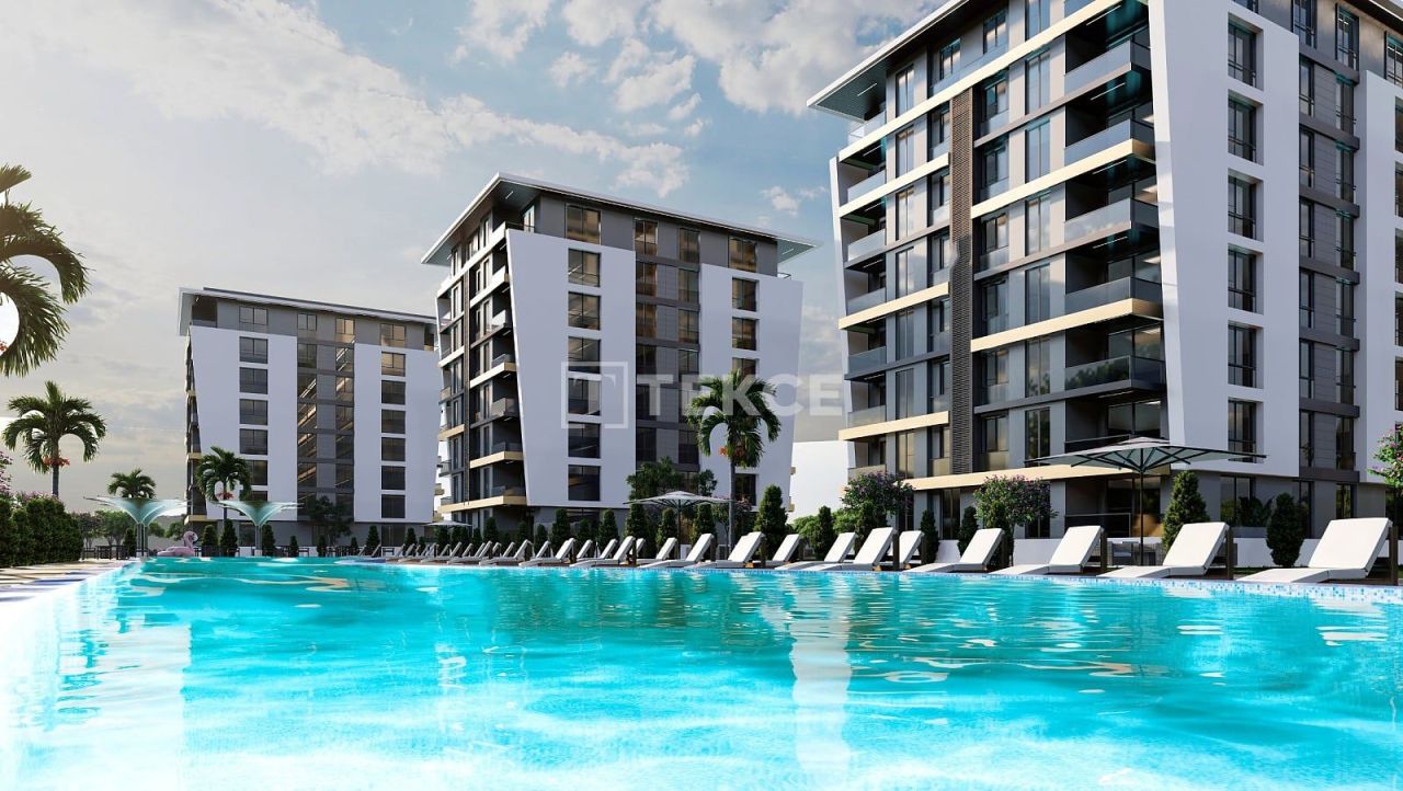 Апартаменты в Анталии, Турция, 57 м² - фото 1