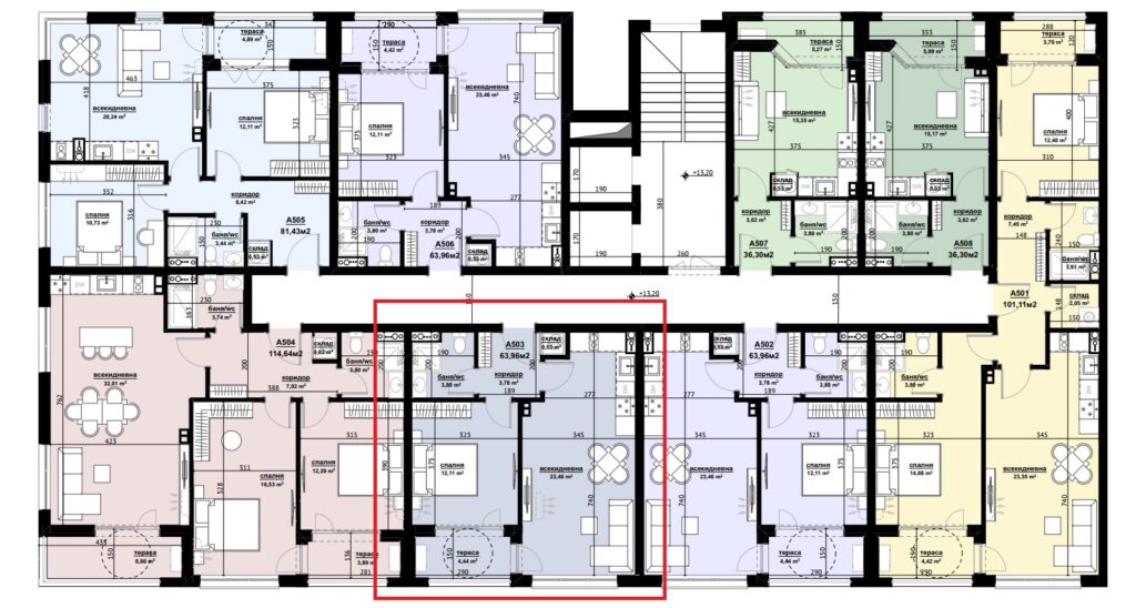 Квартира в Бургасе, Болгария, 64 м² - фото 4