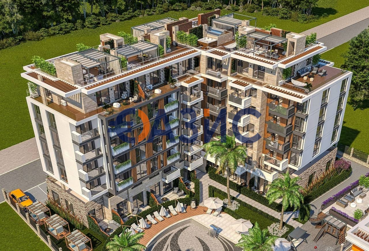 Апартаменты на Солнечном берегу, Болгария, 50.2 м² - фото 16