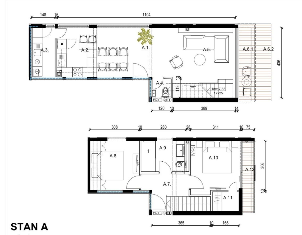 Квартира в Ровини, Хорватия, 85.2 м² - фото 6