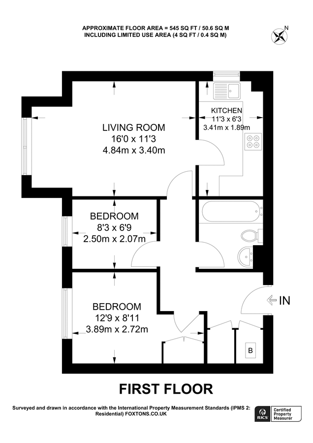 Квартира в Лондоне, Великобритания, 51 м² - фото 7