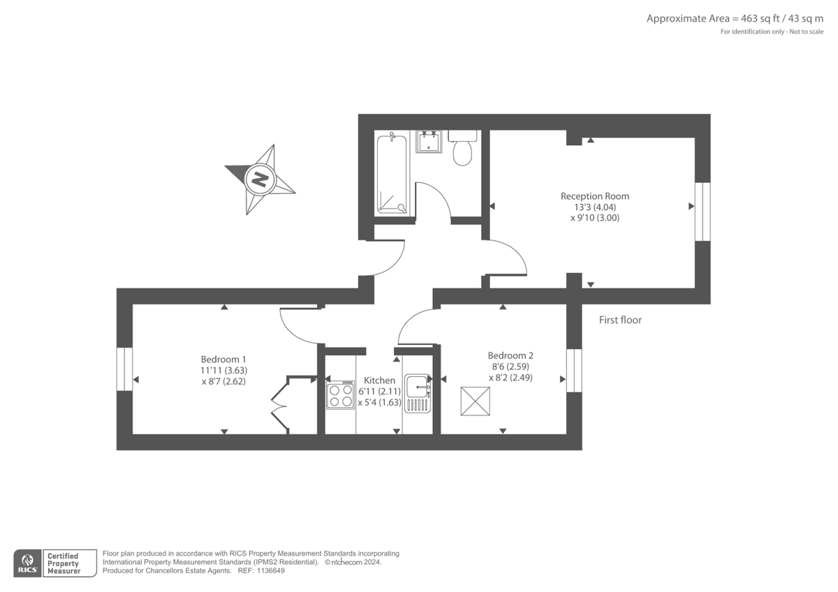 Квартира в Лондоне, Великобритания, 43 м² - фото 10