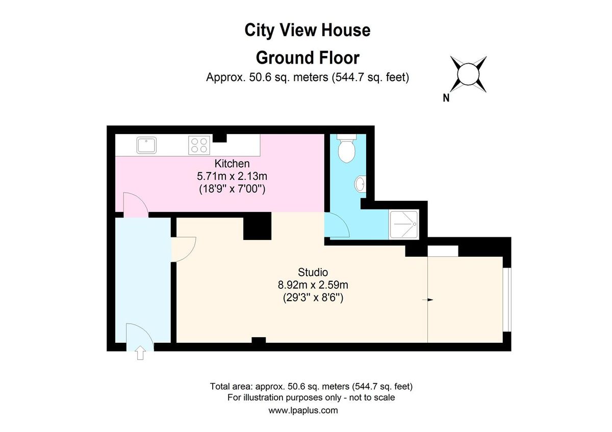 Квартира в Лондоне, Великобритания, 51 м² - фото 11