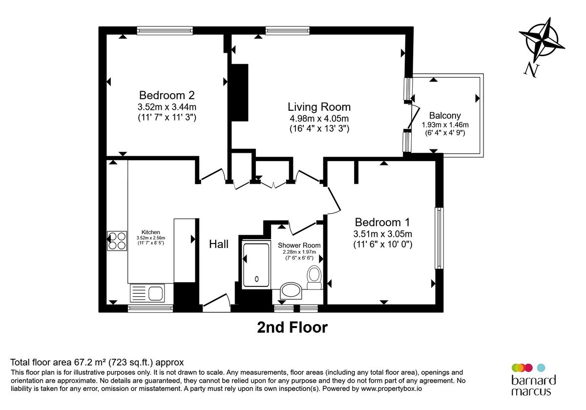 Квартира в Лондоне, Великобритания, 67 м² - фото 13