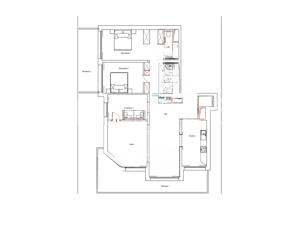 Квартира в Сен-Романе, Монако, 150 м² - фото 13