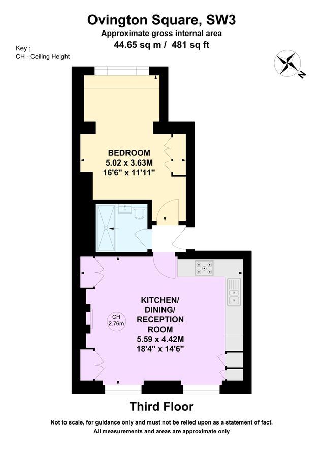 Квартира в Лондоне, Великобритания, 45 м² - фото 17