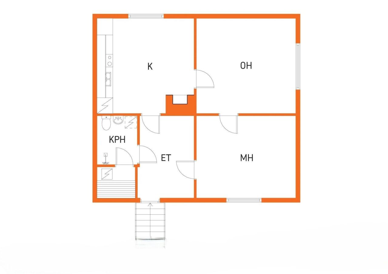 Дом в Савонранта, Финляндия, 59 м² - фото 2