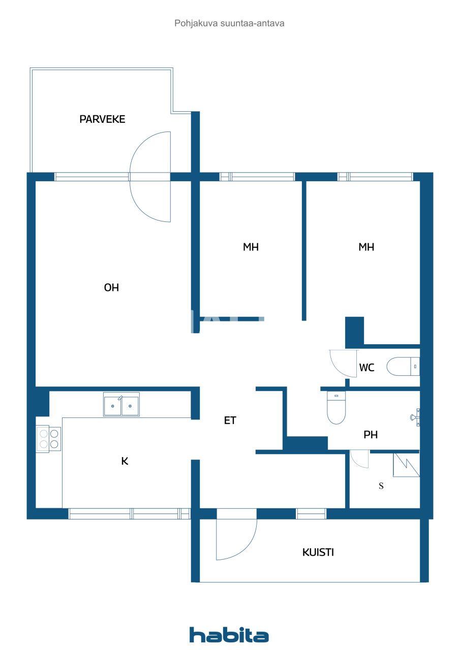 Апартаменты в Вантаа, Финляндия, 71.5 м² - фото 2