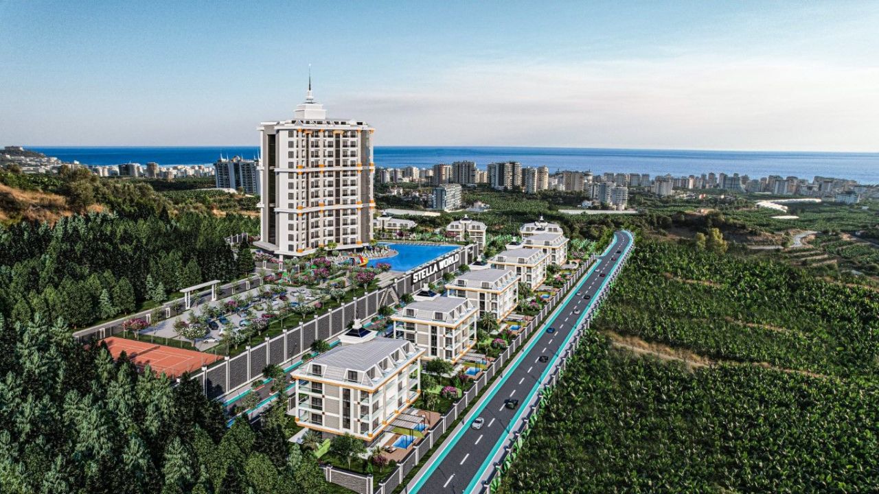 Квартира в Алании, Турция, 55 м² - фото 1