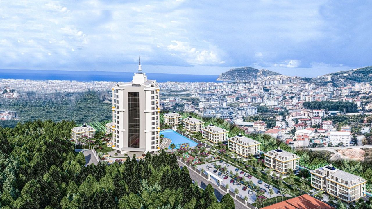 Квартира в Алании, Турция, 55 м² - фото 2