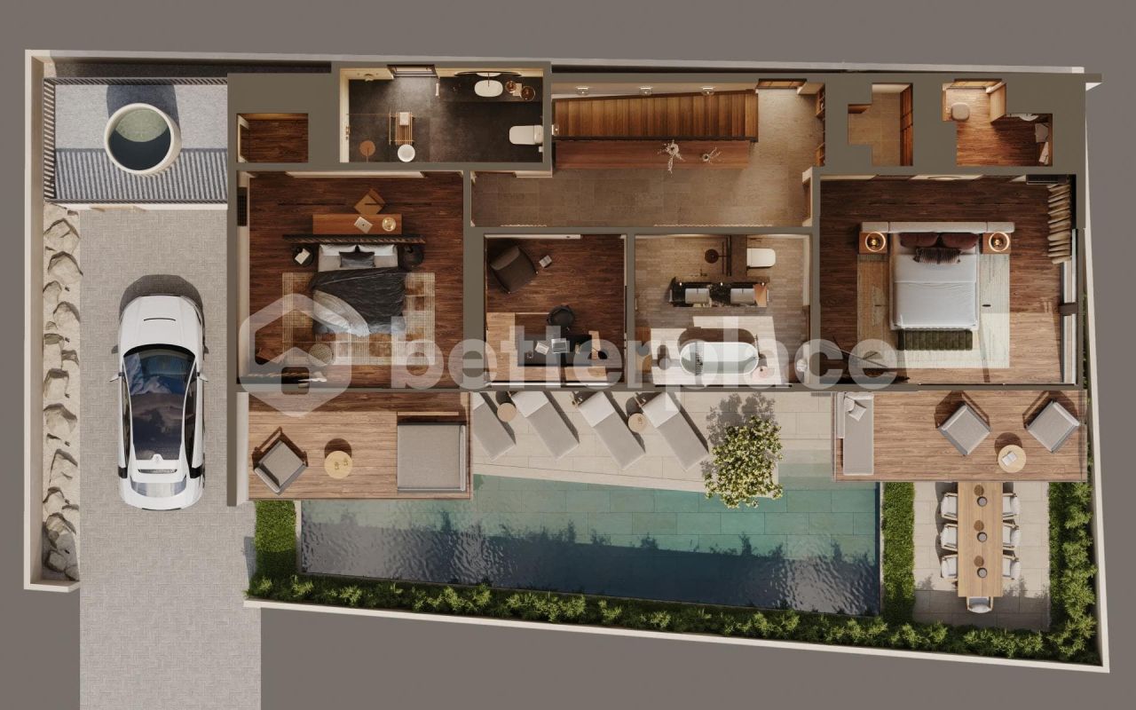 Вилла в Табанане, Индонезия, 225 м² - фото 17