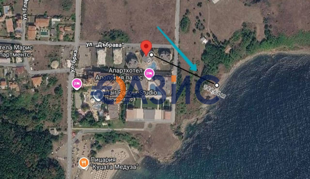 Апартаменты в Синеморце, Болгария, 100.3 м² - фото 10