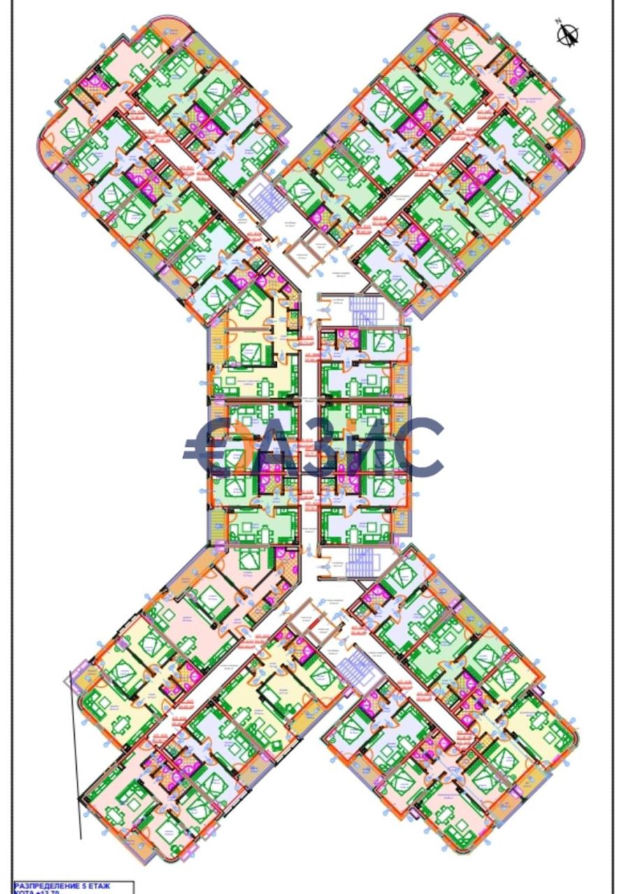 Апартаменты в Бургасе, Болгария, 84.8 м² - фото 19