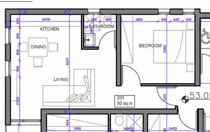 Апартаменты в Пафосе, Кипр, 56 м² - фото 17
