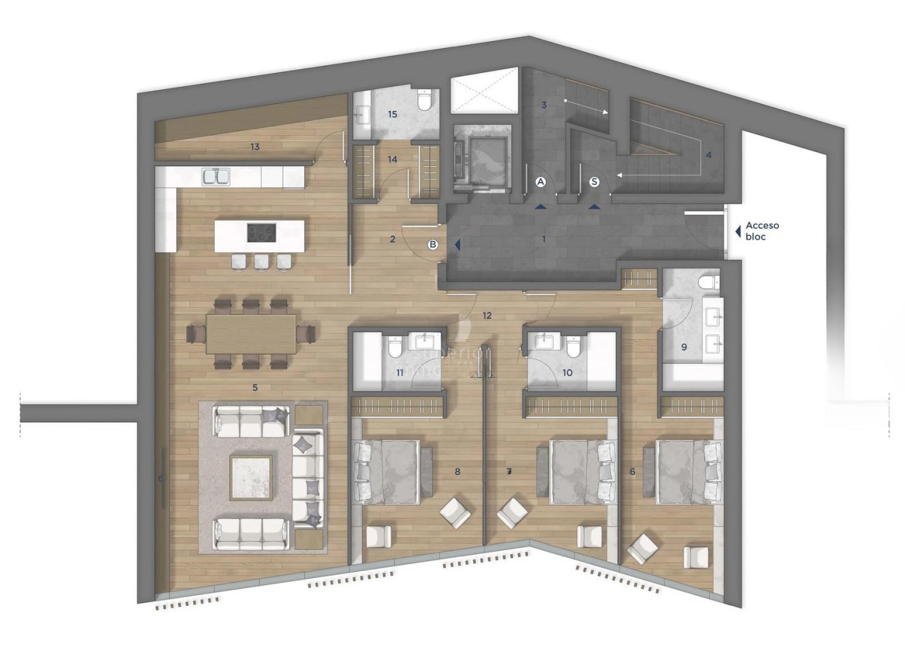 Квартира в Ордино, Андорра, 695 м² - фото 7