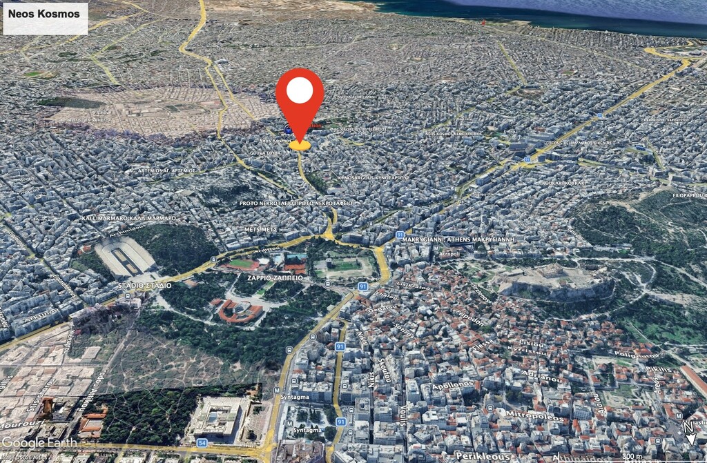 Земля в Афинах, Греция, 382 м² - фото 1