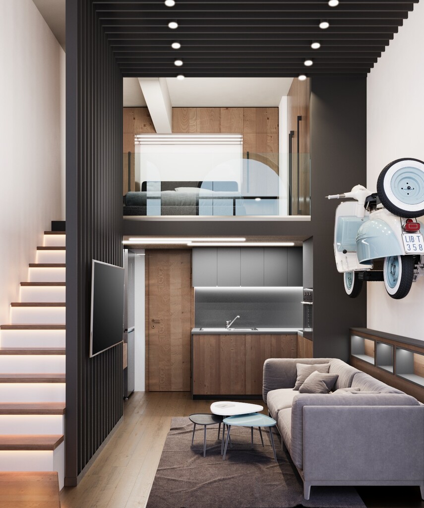 Квартира в Афинах, Греция, 35 м² - фото 1