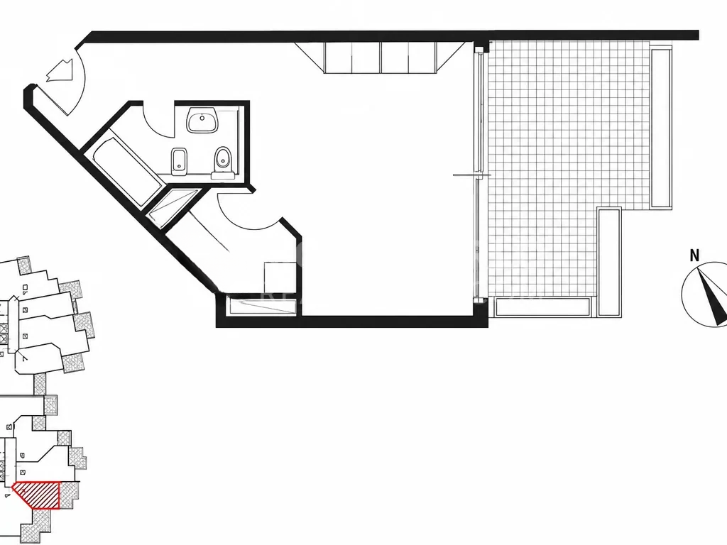 Квартира в Сен-Романе, Монако, 59 м² - фото 13